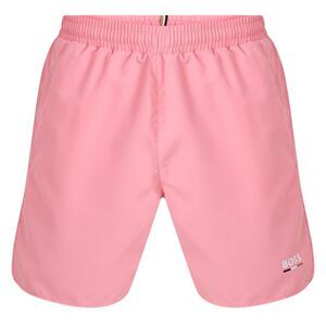 Boss Mens Swordfish Regular Swimming Trunks / Light Pink